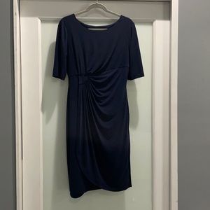 Navy blue dress